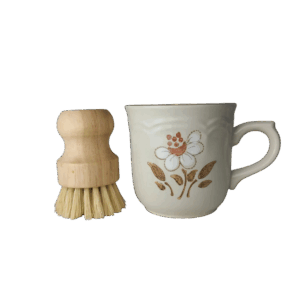 Lovely Lemon Dish Soap Organic Solid No Waste Mug Set 4oz.
