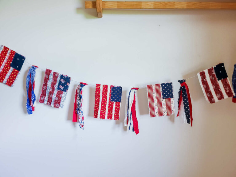 How To Make A No-Sew Bunting Flag Banner