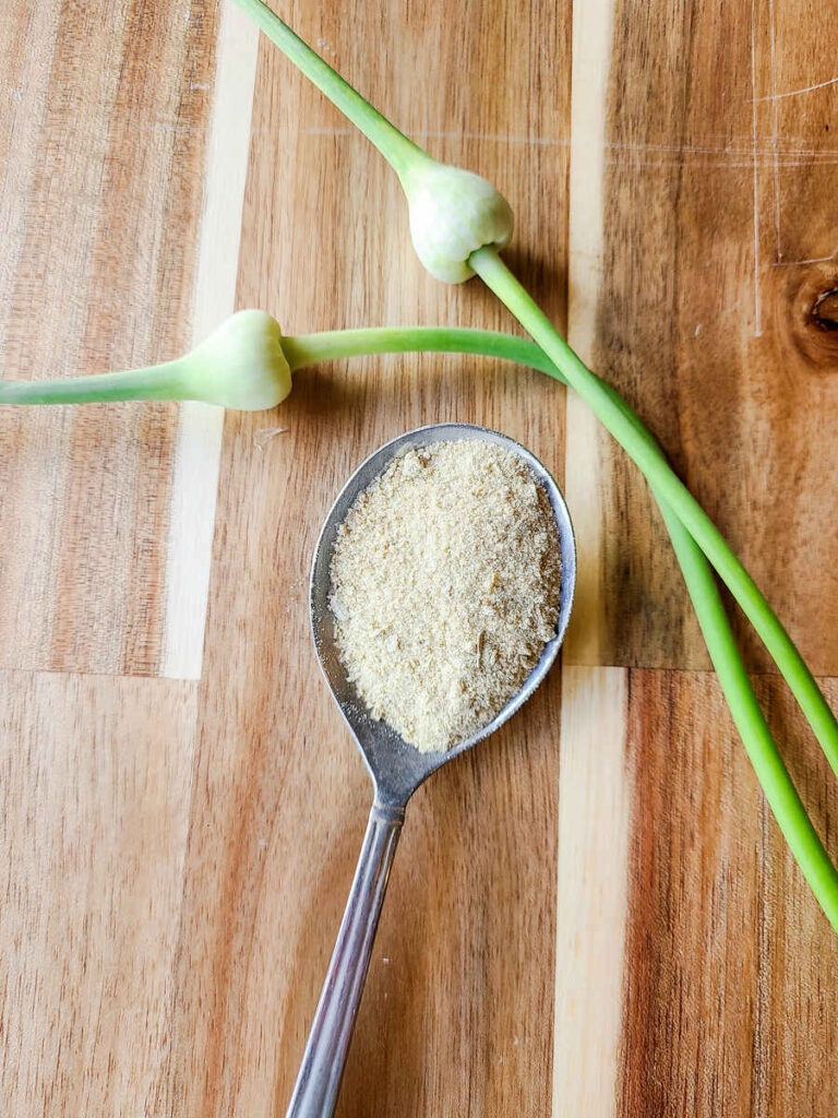 How To Make Garlic Scape Salt Simple Recipe