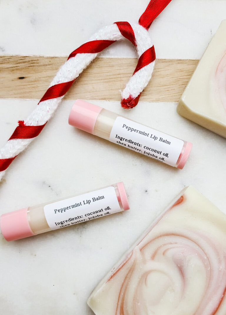 Easy All Natural Peppermint Lip Balm Recipe