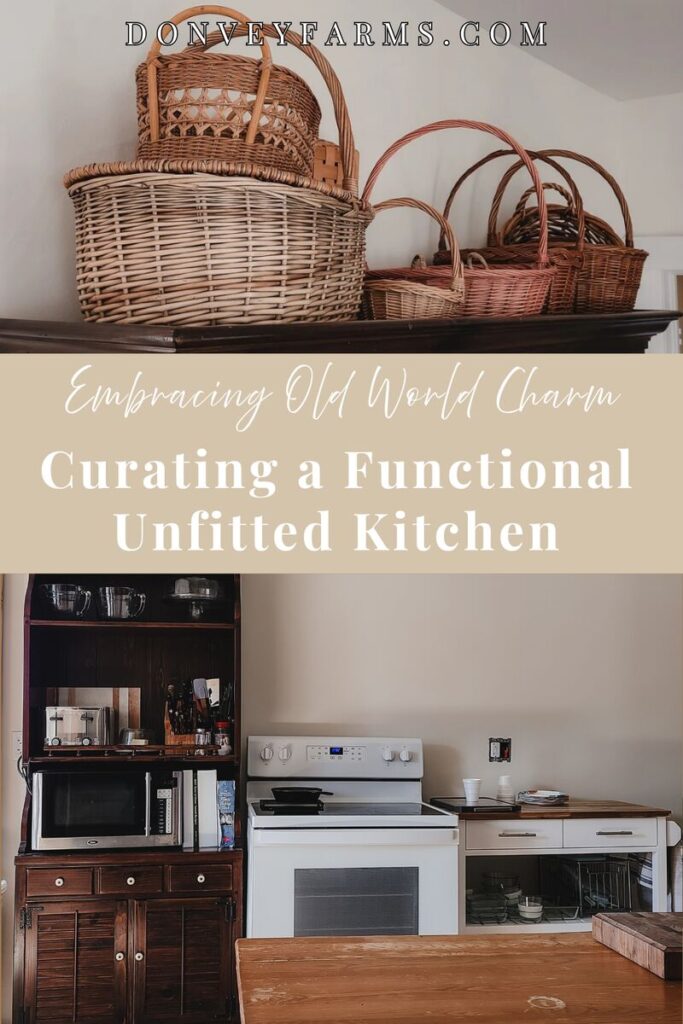 pinterest photo for How To Make An Unfitted Kitchen